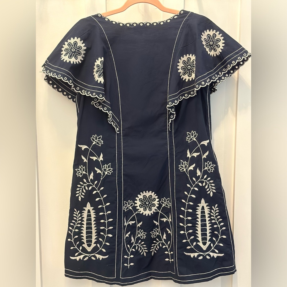 Anthropologie Embroidered Dress - Picture 3 of 4